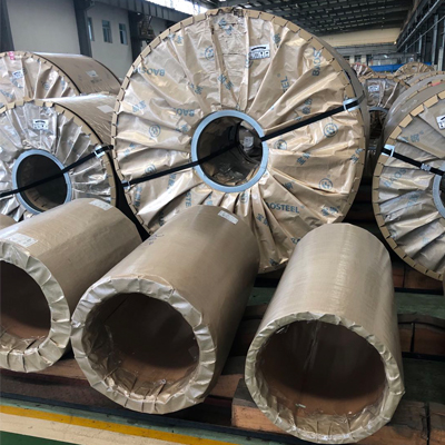 Oriented silicon steel master coil